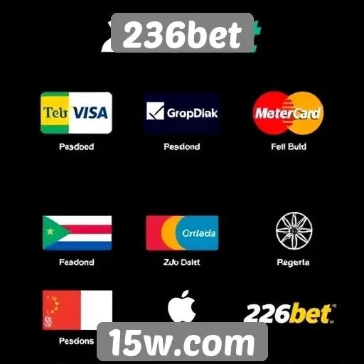 Os métodos de pagamento disponíveis na 236bet
